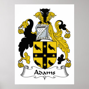 Poster Crête de famille d'Adams