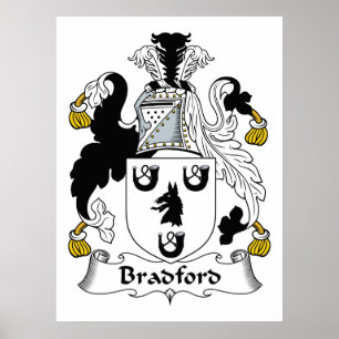 Poster Crête de famille de Bradford