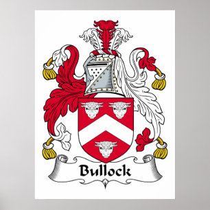 Poster Crête de famille de Bullock
