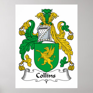 Poster Crête de famille de Collins