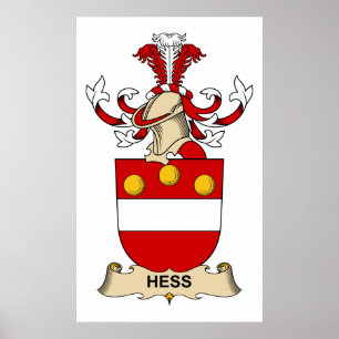 Poster Crête de famille de Hess