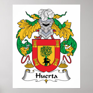 Poster Crête de famille de Huerta