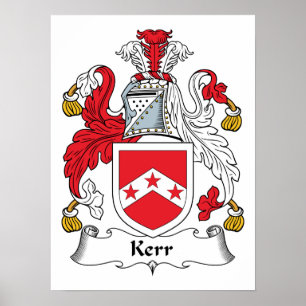 Poster Crête de famille de Kerr