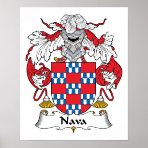 Poster Crête de famille de Nava