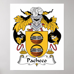 Poster Crête de famille de Pacheco