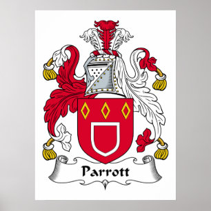 Poster Crête de famille de Parrott