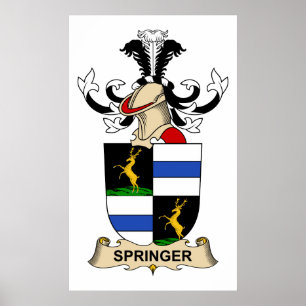 Poster Crête de famille de Springer