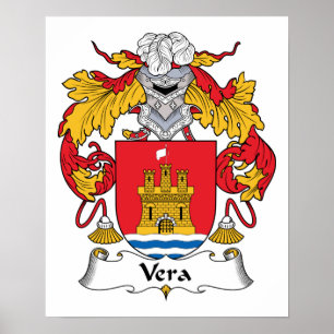 Poster Crête de famille de Vera