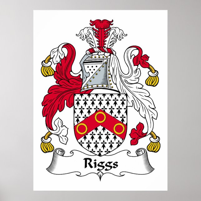 Poster Crête de famille Riggs (Devant)