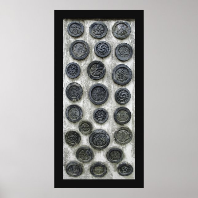 POSTER CRÊTES DE FAMILLE SAMURAI (Devant)