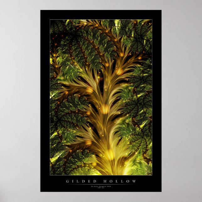 Poster Creux Doré (Devant)