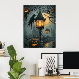 Poster Creux Hanté – Nuit d'Halloween