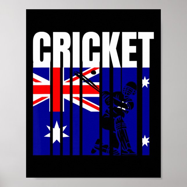 Poster Cricket Player 6  (Devant)