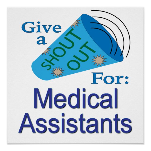 Poster Criez pour les assistants Médicales (Devant)