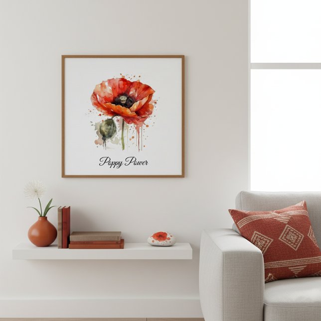 Poster Crimson Bloom, custom (Créateur téléchargé)