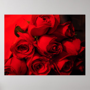 Poster "Crimson Bouquet"