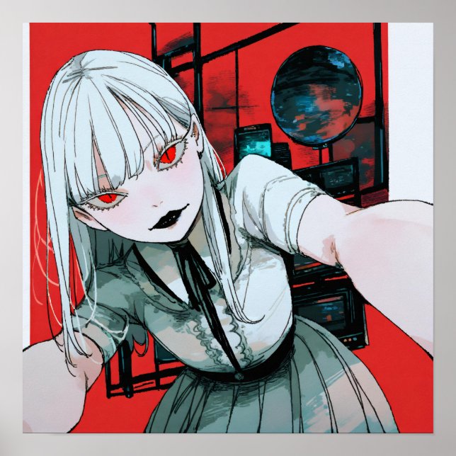 Poster Crimson Gaze (Devant)