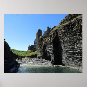 Poster Crique par Sinclair Castle