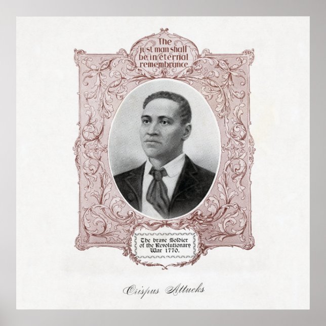 Poster Crispus s'attaque au martyr noir de la révolution  (Devant)