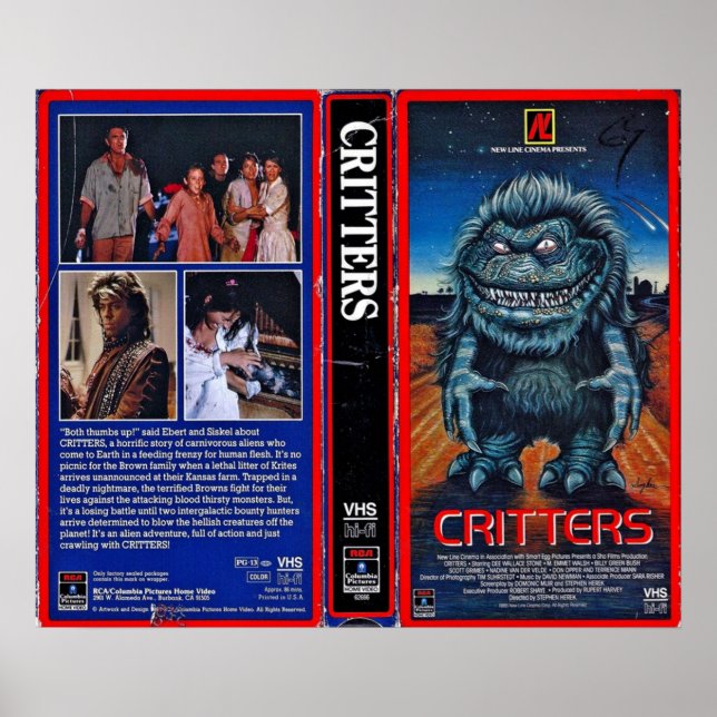 Poster Critère VHS (Devant)