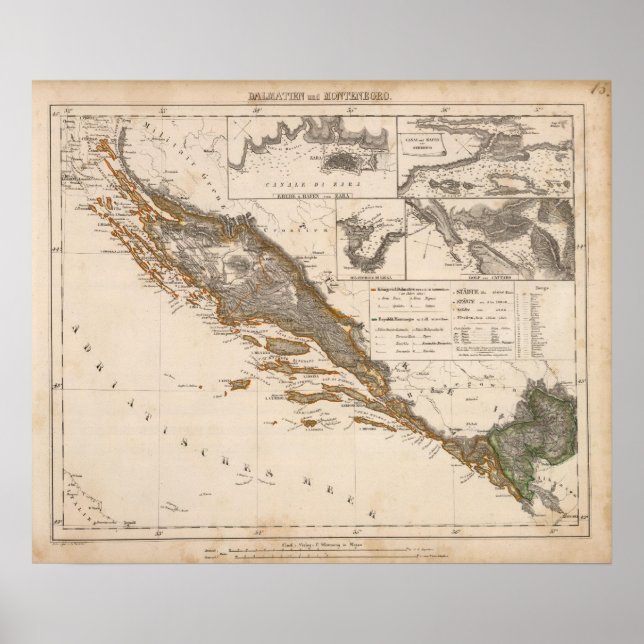 Poster Croatie (Devant)