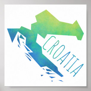Poster Croatie