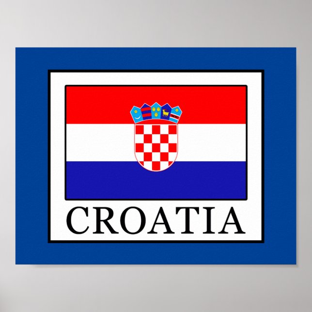 Poster Croatie (Devant)