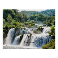 Croatie, cascade pittoresque