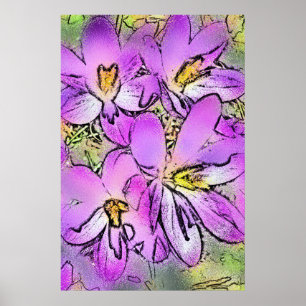 POSTER CROCUSES