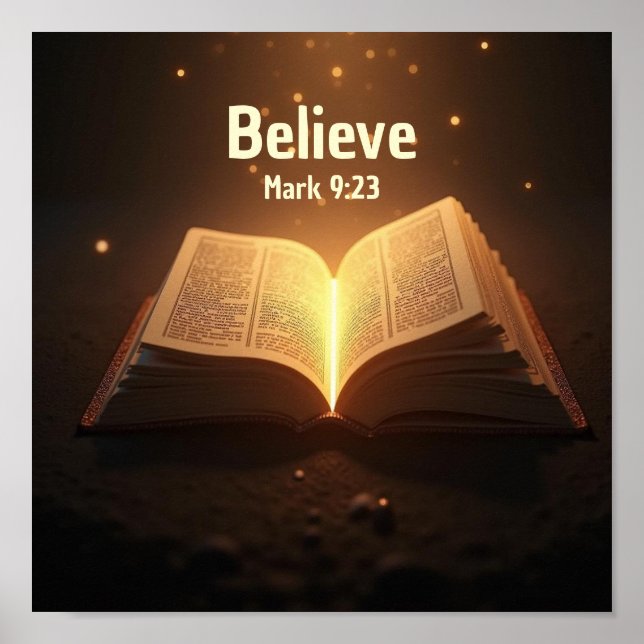 Poster *Croire* (Devant)