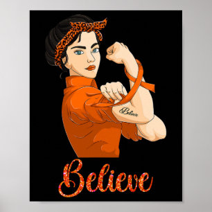 Poster Croire à la leucémie