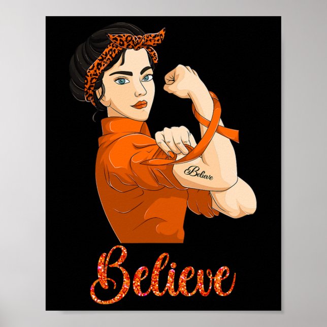 Poster Croire à la leucémie (Devant)