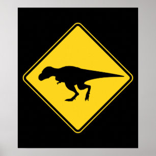 Poster Croisement de T-Rex