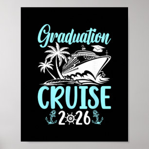 Poster Croisière de fin d'études 2026 Voyage de finissant