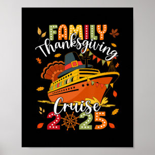 Poster Croisière de Thanksgiving en famille 2025 Voyage B