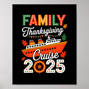 Poster Croisière de Thanksgiving en famille 2025 Voyage N