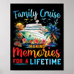 Poster Croisière en famille 2025 - Correspondance vacance
