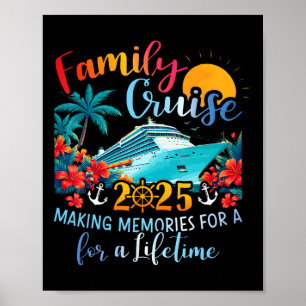 Poster Croisière en famille 2025 Créer des souvenirs pour