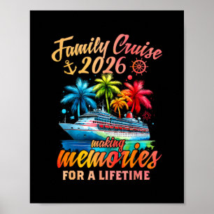 Poster Croisière en famille 2026 Vacances de croisière en