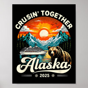 Poster Croisière Ensemble Alaska 2025 Voyage en famille d