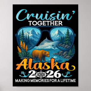 Poster Croisière ensemble Alaska 2026 Groupe Croisière en