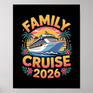 Poster Croisière familiale 2026 Croisière Vacances corres