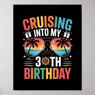 Poster Croisière Pour Mes 30 Ans Famille Croisière 30 Ans