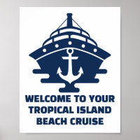 Croisière sur mesure sur la plage, voyage d'ancrag