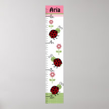 Croissance des choux Ladybugs & Fleurs Graphique G