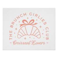 Croissant amateurs arc rose esthétique