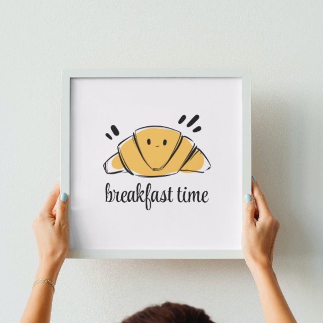 Poster Croissant Croissant (Créateur téléchargé)