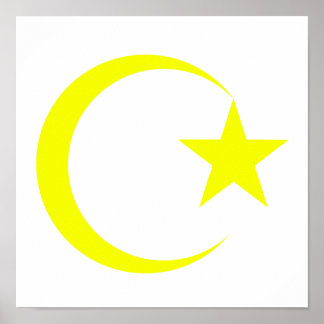 Poster Croissant jaune et étoile.png