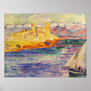 Poster Croix - Antibes