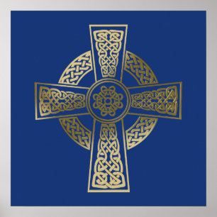 Poster Croix celtique